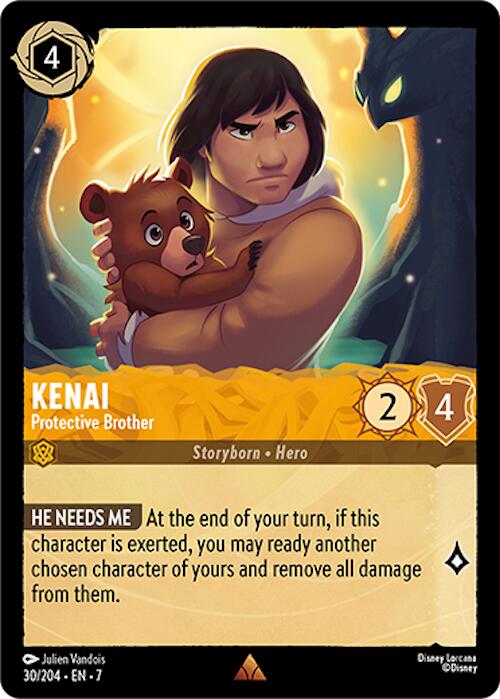 Kenai - Protective Brother (30/204) [Archazia's Island] | Cards and Coasters CA