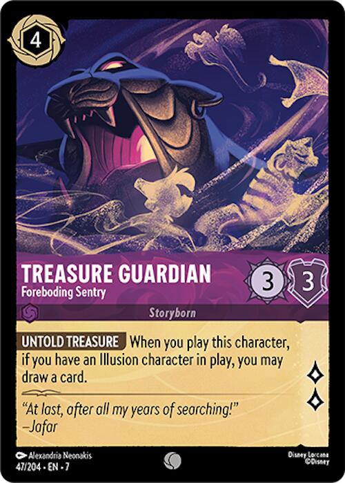 Treasure Guardian - Foreboding Sentry (47/204) [Archazia's Island] | Cards and Coasters CA