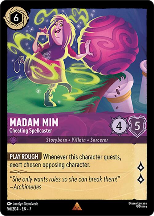 Madam Mim - Cheating Spellcaster (56/204) [Archazia's Island] | Cards and Coasters CA