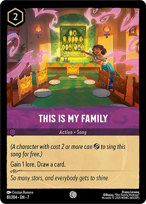 This Is My Family (81/204) [Archazia's Island] | Cards and Coasters CA