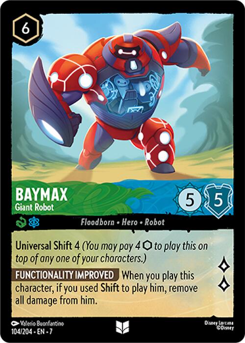 Baymax - Giant Robot (104/204) [Archazia's Island] | Cards and Coasters CA