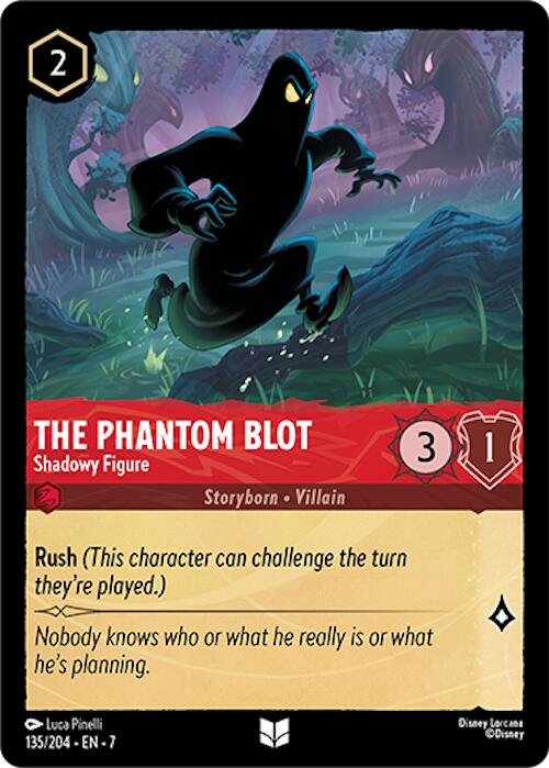 The Phantom Blot - Shadowy Figure (135/204) [Archazia's Island] | Cards and Coasters CA