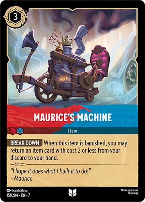 Maurice's Machine (151/204) [Archazia's Island] | Cards and Coasters CA