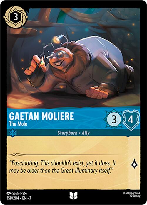 Gaetan Moliere - The Mole (158/204) [Archazia's Island] | Cards and Coasters CA