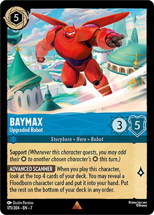 Baymax - Upgraded Robot (175/204) [Archazia's Island] | Cards and Coasters CA
