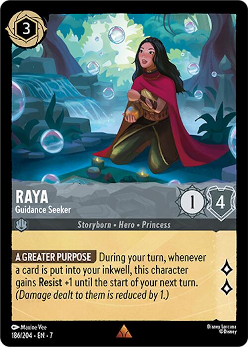 Raya - Guidance Seeker (186/204) [Archazia's Island] | Cards and Coasters CA