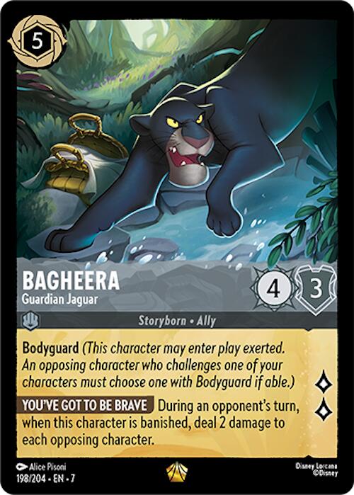 Bagheera - Guardian Jaguar (198/204) [Archazia's Island] | Cards and Coasters CA