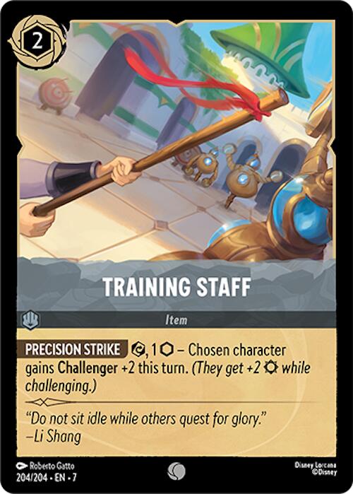 Training Staff (204/204) [Archazia's Island] | Cards and Coasters CA