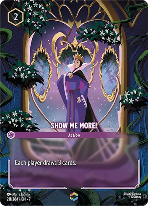 Show Me More! (Enchanted) (211/204) [Archazia's Island] | Cards and Coasters CA