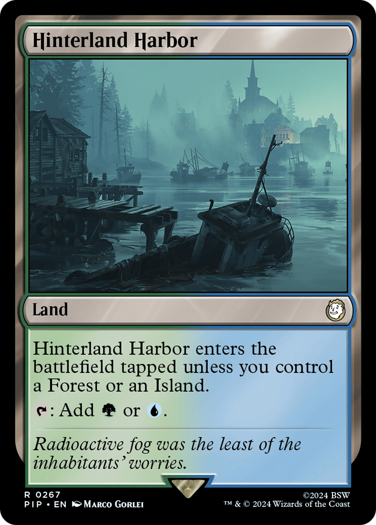 Hinterland Harbor [Fallout] | Cards and Coasters CA