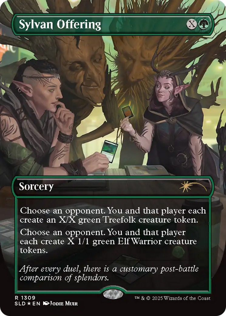 Sylvan Offering [Secret Lair Drop Series] | Cards and Coasters CA