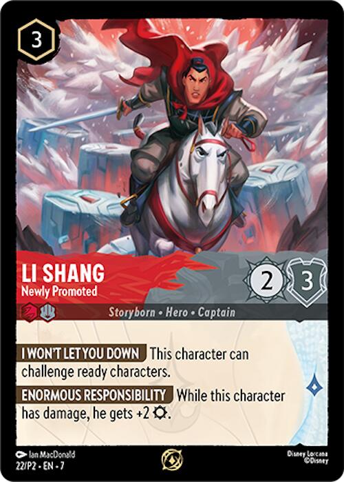 Li Shang - Newly Promoted (22) [Promo Cards] | Cards and Coasters CA