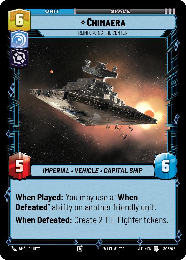 Chimaera - Reinforcing the Center (039/262) (039/262) [Jump to Lightspeed] | Cards and Coasters CA