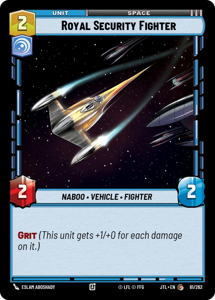 Royal Security Fighter (061/262) (061/262) [Jump to Lightspeed] | Cards and Coasters CA