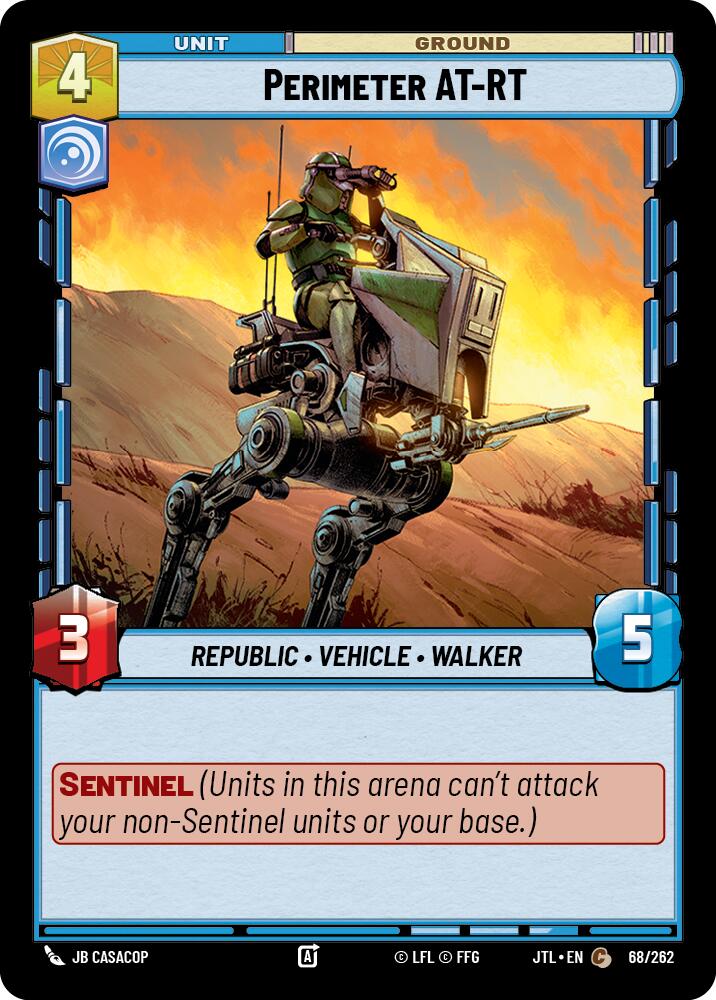 Perimeter AT-RT (068/262) (068/262) [Jump to Lightspeed] | Cards and Coasters CA