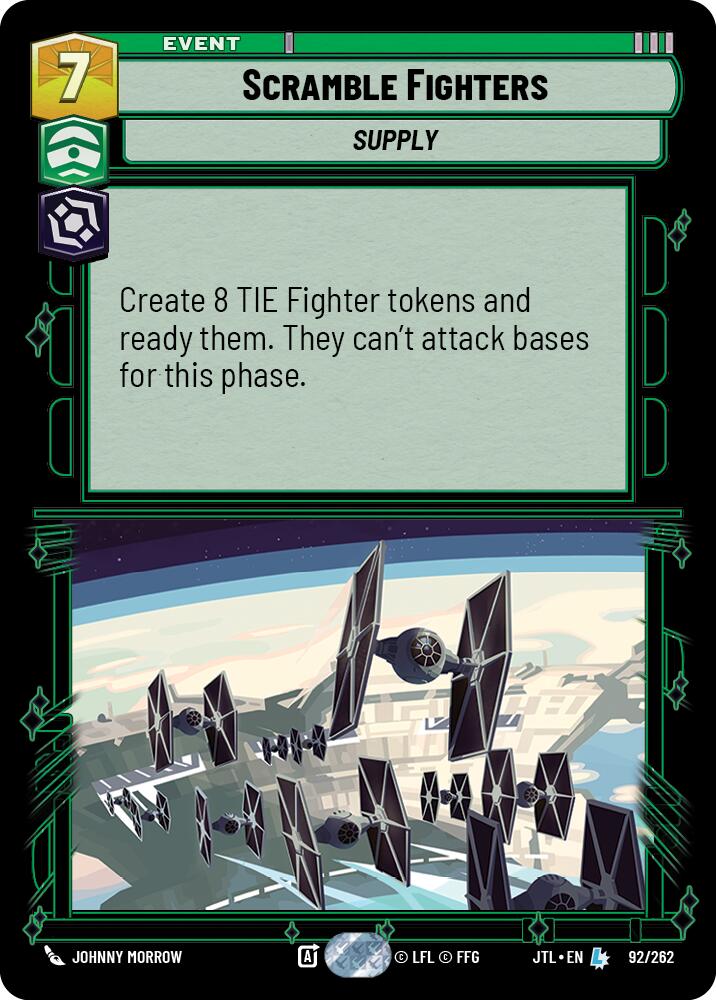 Scramble Fighters (092/262) (092/262) [Jump to Lightspeed] | Cards and Coasters CA