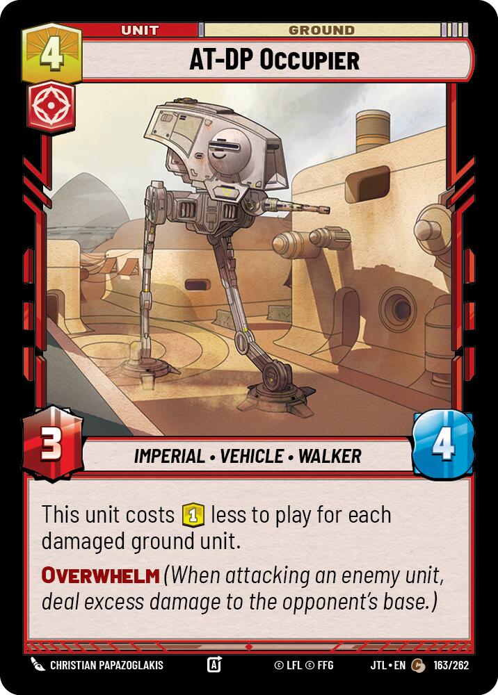 AT-DP Occupier (163/262) (163/262) [Jump to Lightspeed] | Cards and Coasters CA