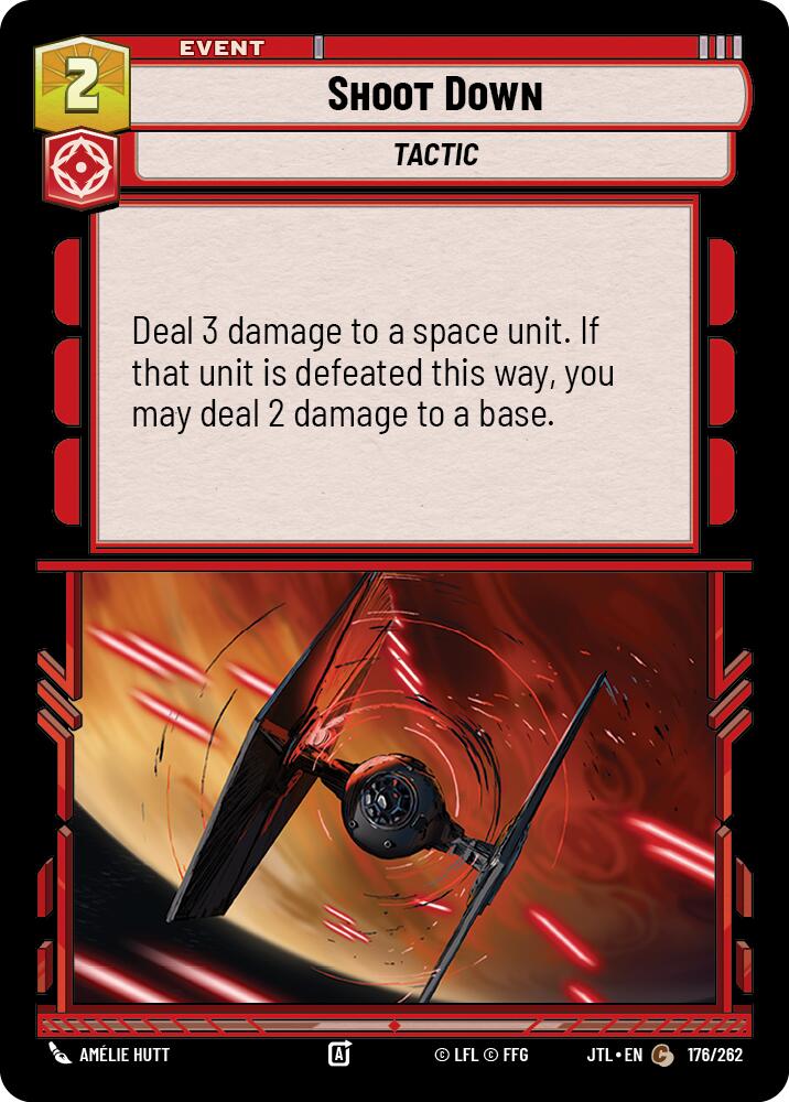 Shoot Down (176/262) (176/262) [Jump to Lightspeed] | Cards and Coasters CA