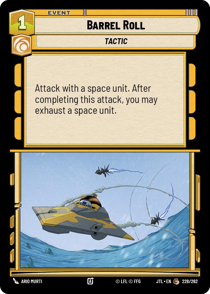 Barrel Roll (228/262) (228/262) [Jump to Lightspeed] | Cards and Coasters CA