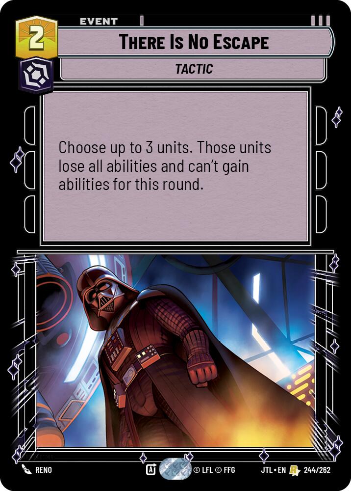 There Is No Escape (244/262) (244/262) [Jump to Lightspeed] | Cards and Coasters CA