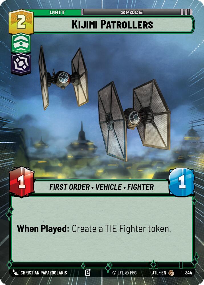 Kijimi Patrollers (344) (Hyperspace) (344) [Jump to Lightspeed] | Cards and Coasters CA