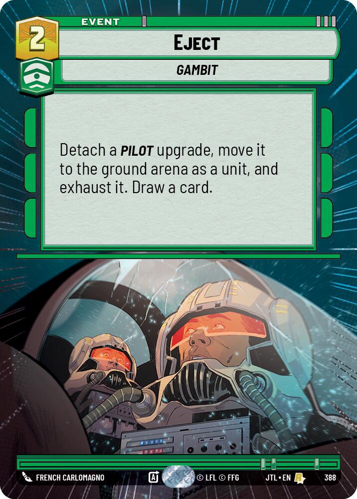Eject (388) (Hyperspace) (388) [Jump to Lightspeed] | Cards and Coasters CA