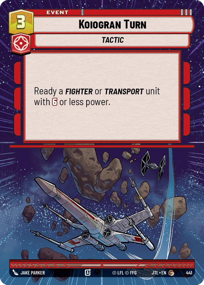 Koiogran Turn (441) (Hyperspace) (441) [Jump to Lightspeed] | Cards and Coasters CA