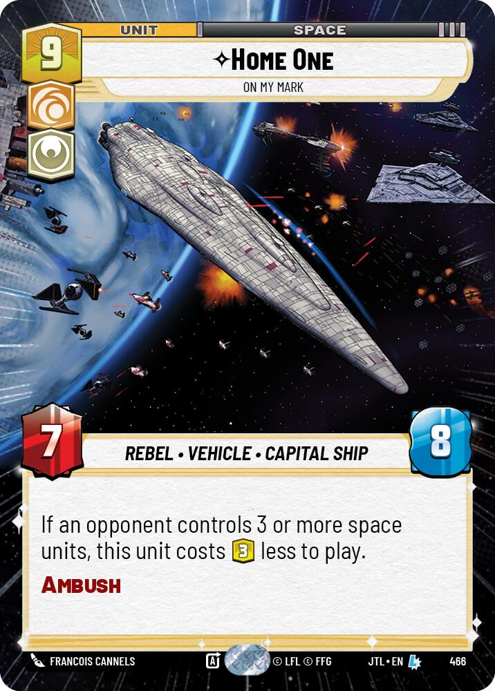 Home One - On My Mark (466) (Hyperspace) (466) [Jump to Lightspeed] | Cards and Coasters CA