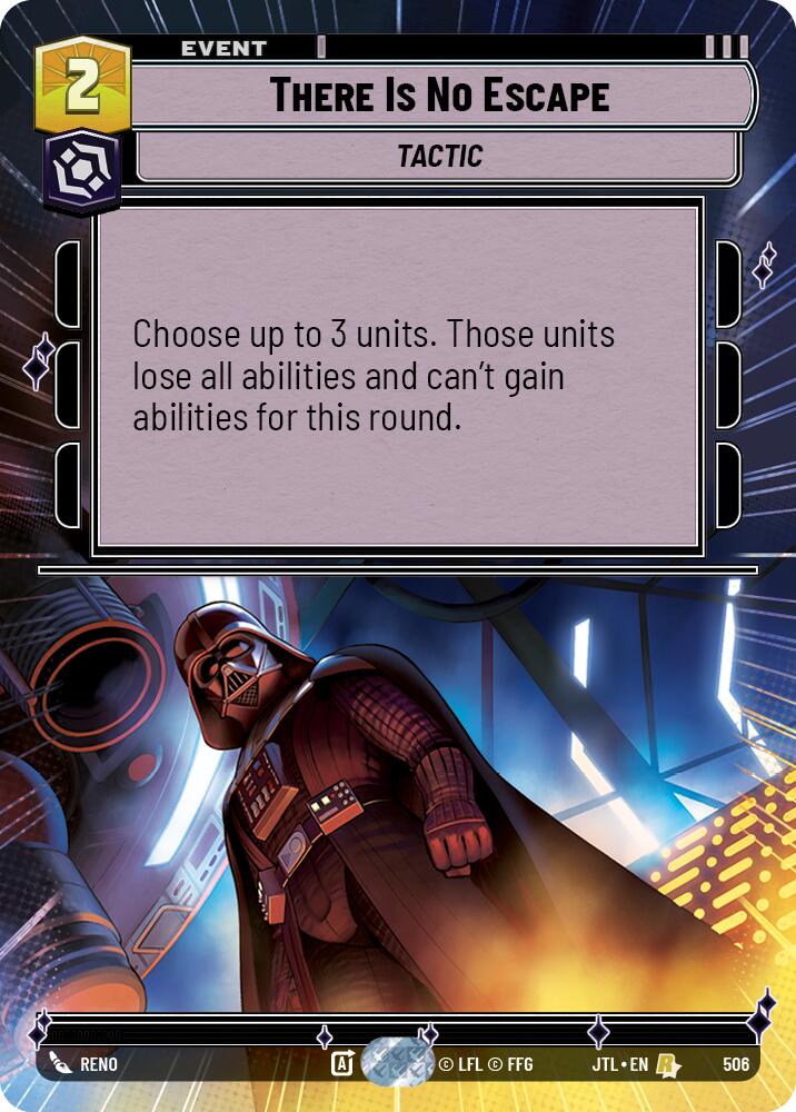 There Is No Escape (506) (Hyperspace) (506) [Jump to Lightspeed] | Cards and Coasters CA