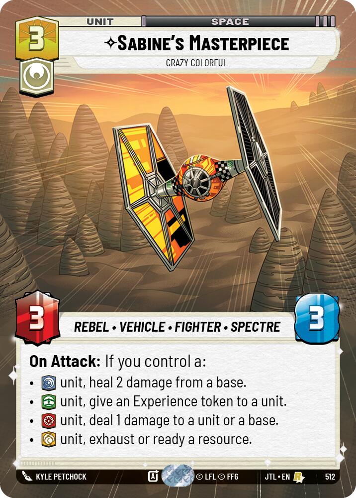 Sabine's Masterpiece - Crazy Colorful (512) (Hyperspace) (512) [Jump to Lightspeed] | Cards and Coasters CA