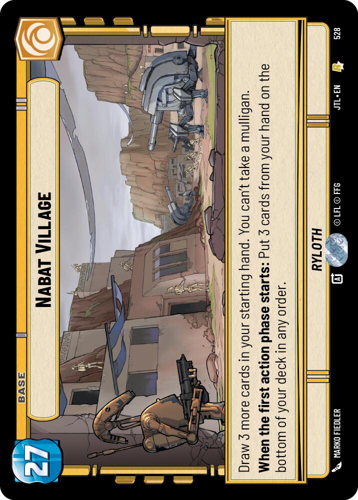 Nabat Village (528) (528) [Jump to Lightspeed] | Cards and Coasters CA