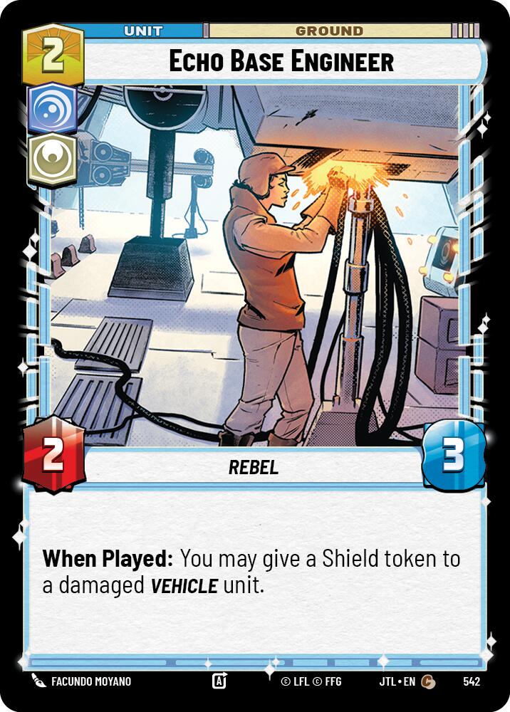 Echo Base Engineer (542) (542) [Jump to Lightspeed] | Cards and Coasters CA