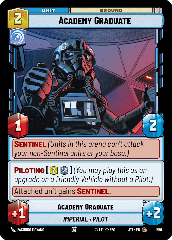 Academy Graduate (556) (556) [Jump to Lightspeed] | Cards and Coasters CA