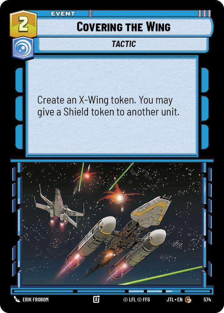 Covering the Wing (574) (574) [Jump to Lightspeed] | Cards and Coasters CA