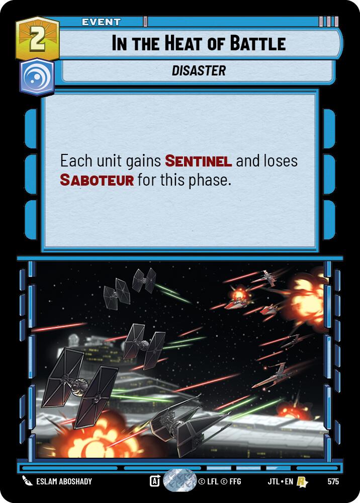 In the Heat of Battle (575) (575) [Jump to Lightspeed] | Cards and Coasters CA
