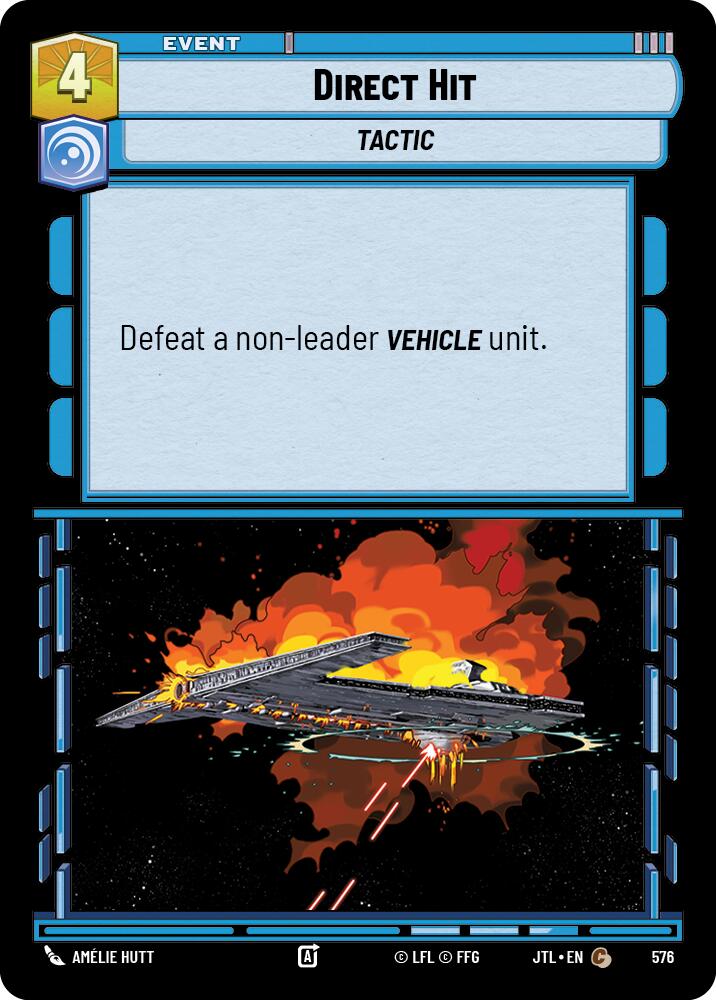 Direct Hit (576) (576) [Jump to Lightspeed] | Cards and Coasters CA