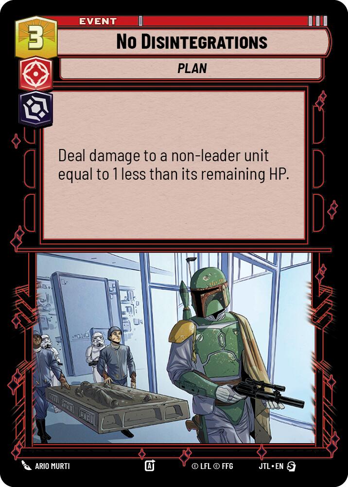 No Disintegrations (642) (642) [Jump to Lightspeed] | Cards and Coasters CA