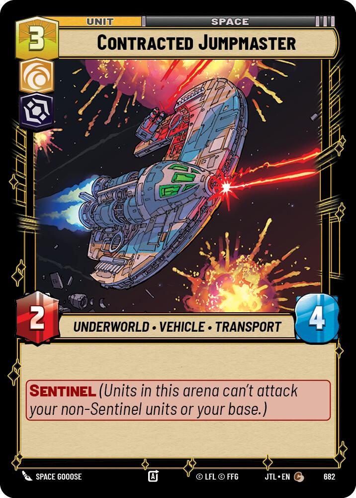 Contracted Jumpmaster (682) (682) [Jump to Lightspeed] | Cards and Coasters CA