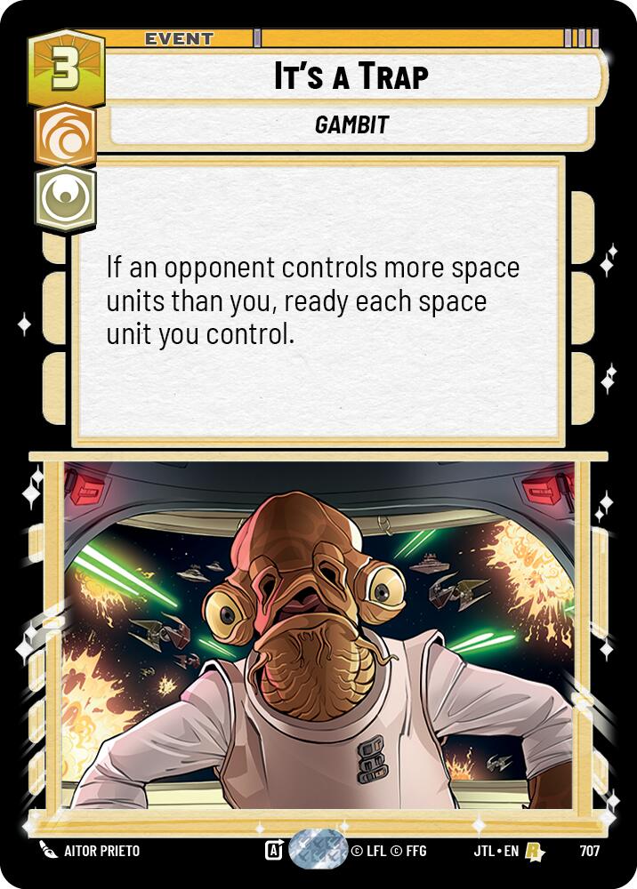 It's a Trap (707) (707) [Jump to Lightspeed] | Cards and Coasters CA