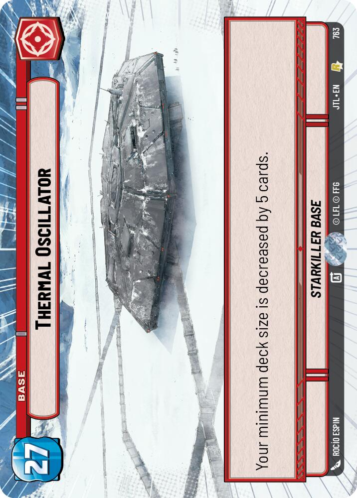 Thermal Oscillator (763) (Hyperspace Foil) (763) [Jump to Lightspeed] | Cards and Coasters CA