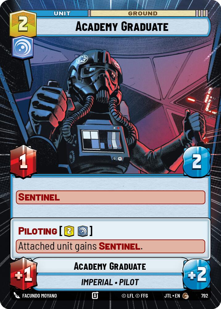Academy Graduate (792) (Hyperspace Foil) (792) [Jump to Lightspeed] | Cards and Coasters CA