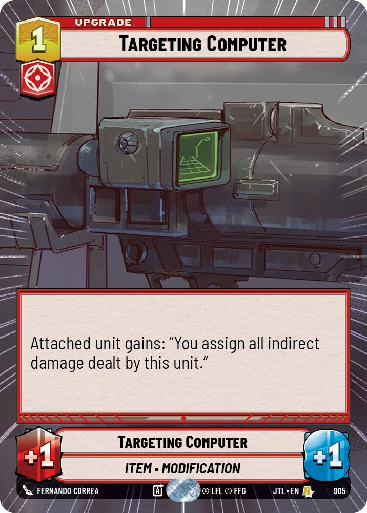 Targeting Computer (905) (Hyperspace Foil) (905) [Jump to Lightspeed] | Cards and Coasters CA