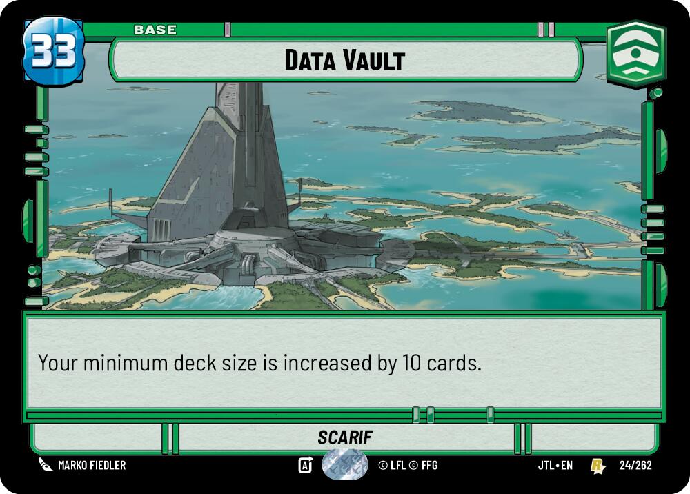 Data Vault (024/262) (024/262) [Jump to Lightspeed] | Cards and Coasters CA