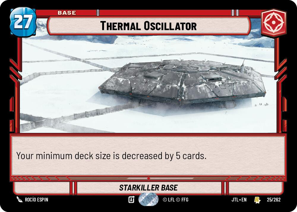 Thermal Oscillator (025/262) (025/262) [Jump to Lightspeed] | Cards and Coasters CA
