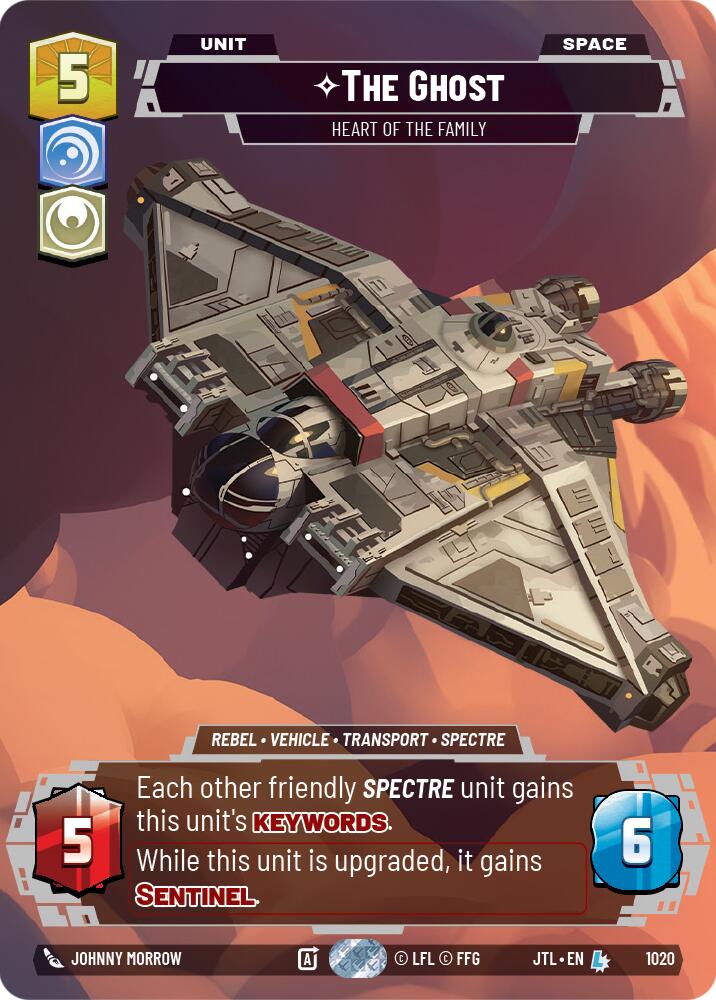 The Ghost - Heart of the Family (1020) (Prestige) (1020) [Jump to Lightspeed] | Cards and Coasters CA