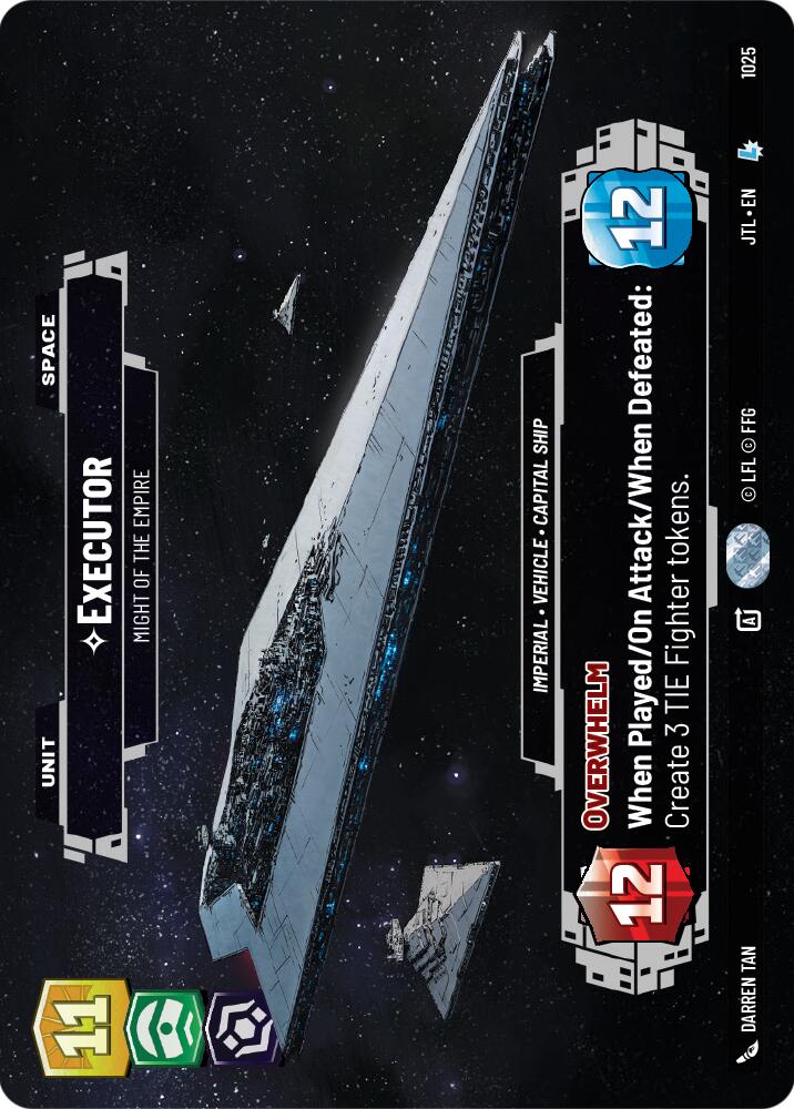 Executor - Might of the Empire (1025) (Prestige) (1025) [Jump to Lightspeed] | Cards and Coasters CA