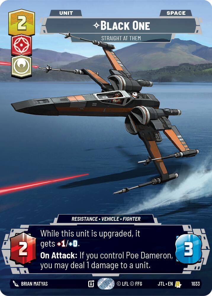 Black One - Straight At Them (1033) (Prestige) (1033) [Jump to Lightspeed] | Cards and Coasters CA