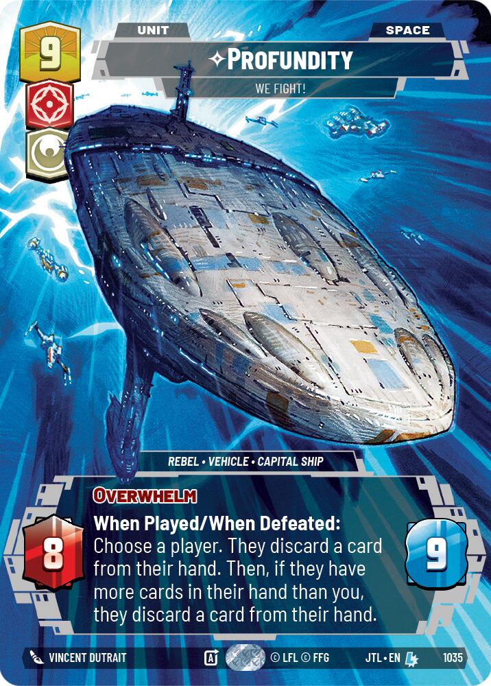 Profundity - We Fight! (1035) (Prestige) (1035) [Jump to Lightspeed] | Cards and Coasters CA