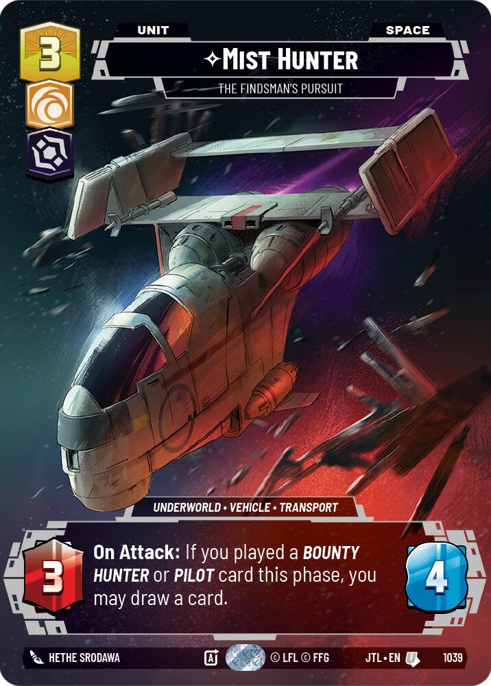 Mist Hunter - The Findsman's Pursuit (1039) (Prestige) (1039) [Jump to Lightspeed] | Cards and Coasters CA