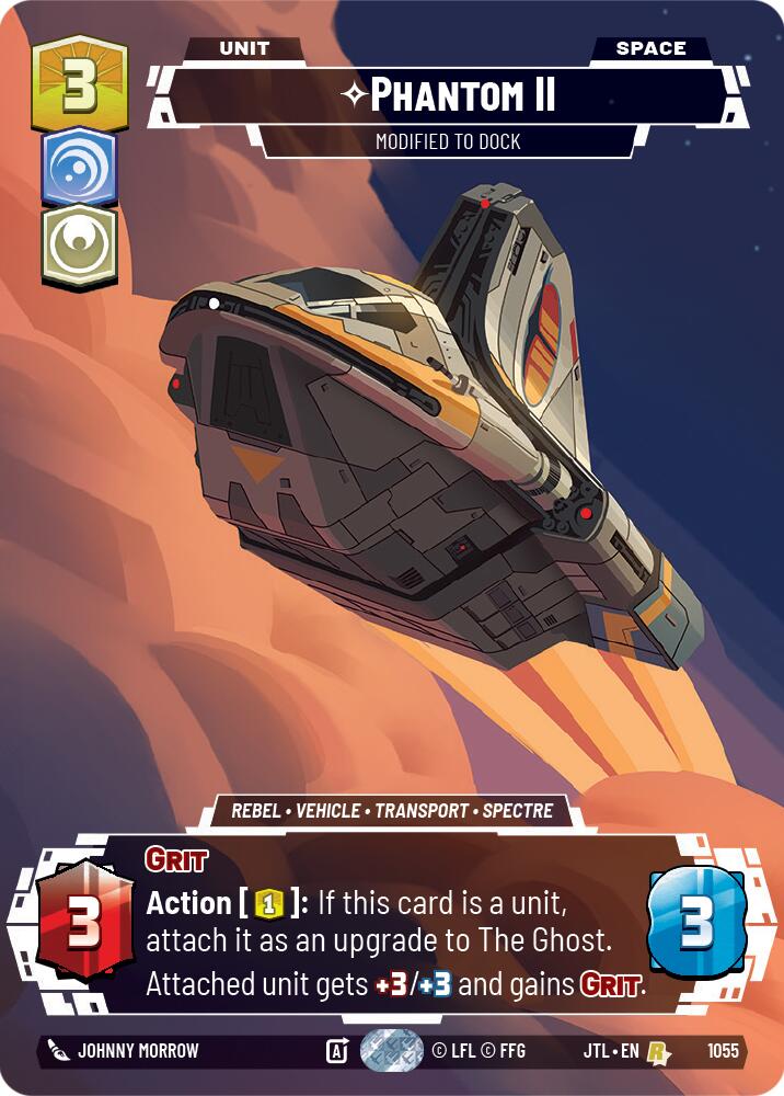 Phantom II - Modified to Dock (1055) (Prestige Foil) (1055) [Jump to Lightspeed] | Cards and Coasters CA